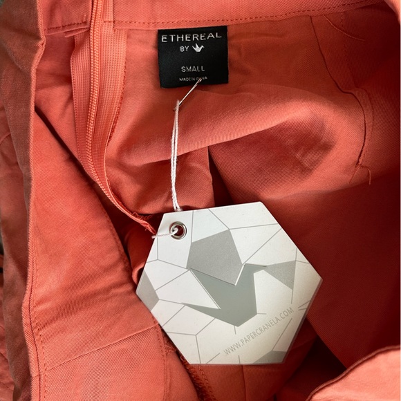 Boho Women’s Coral High Waisted Shorts with Tassel Detail, Size Small, NWT!••• - Picture 2 of 8